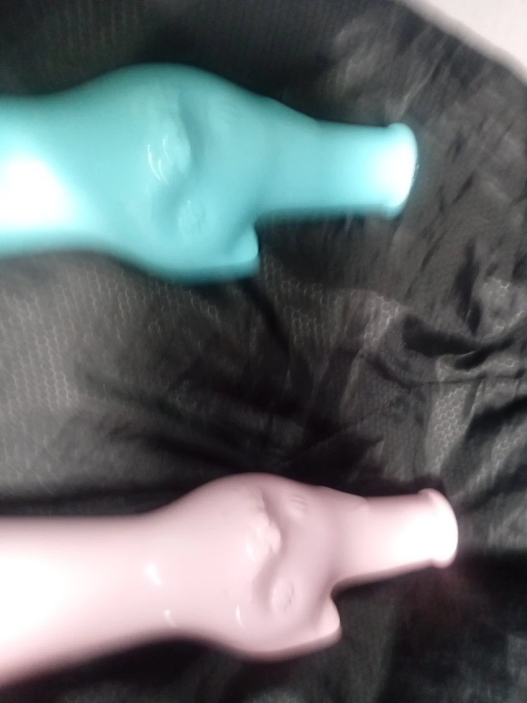 Two decorative cat-shaped bottles - photo 2