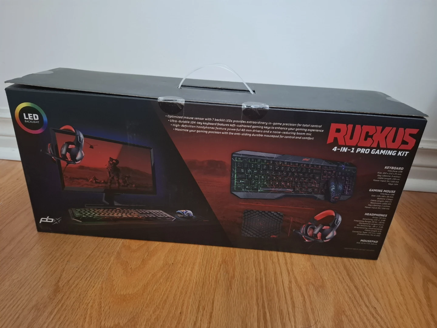 PBX Ruckus 4-in-1 Pro Gaming Kit