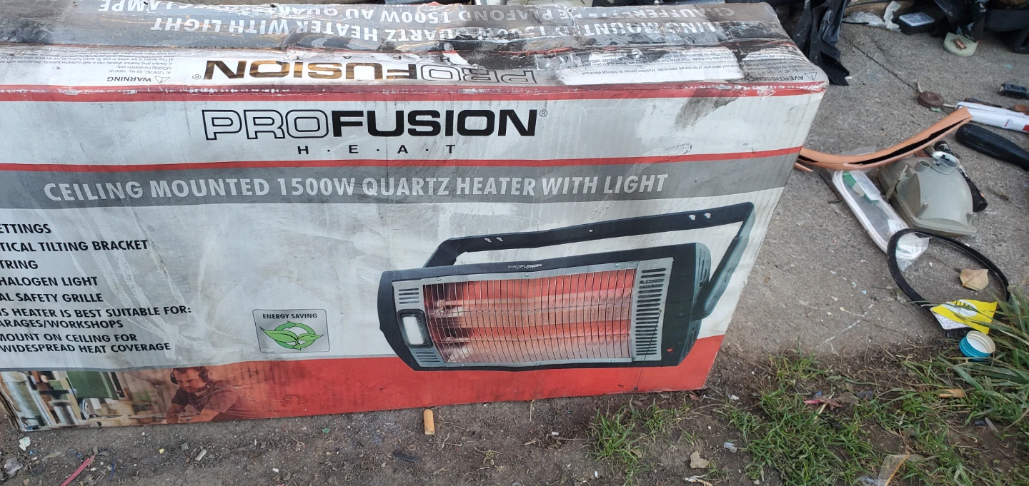 ProFusion Heat Ceiling-Mounted Workshop Heater HQ1500