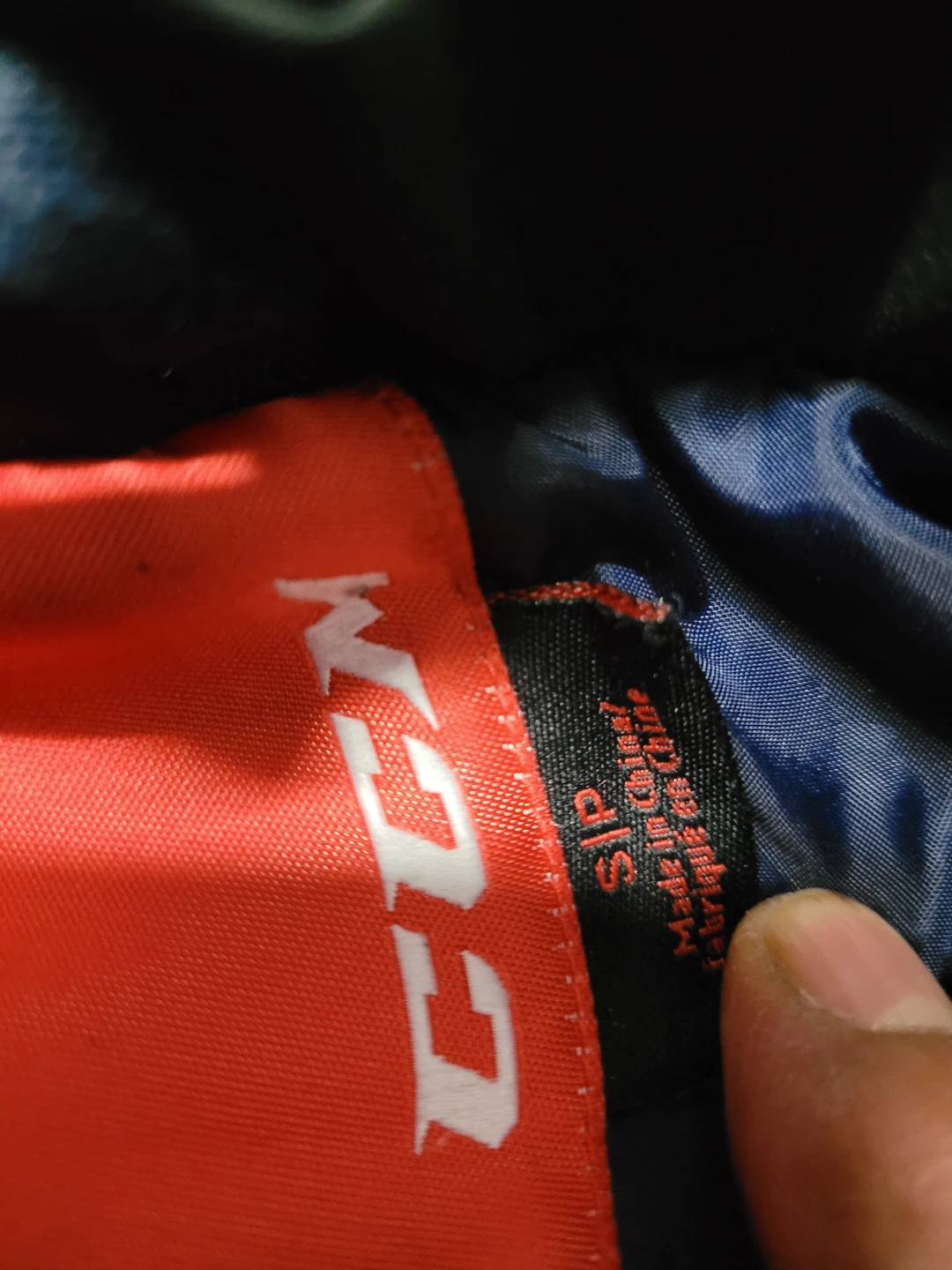CCM Navy Hockey Jacket - photo 3