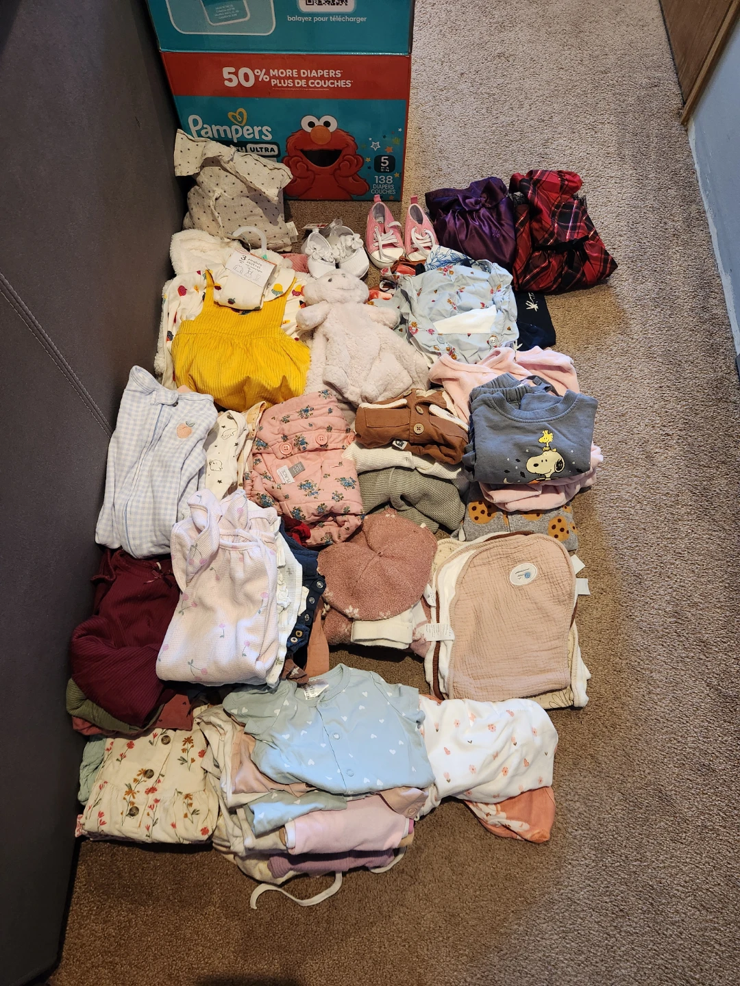 Bundle of baby girl clothes and accessories 0-18 - photo 2