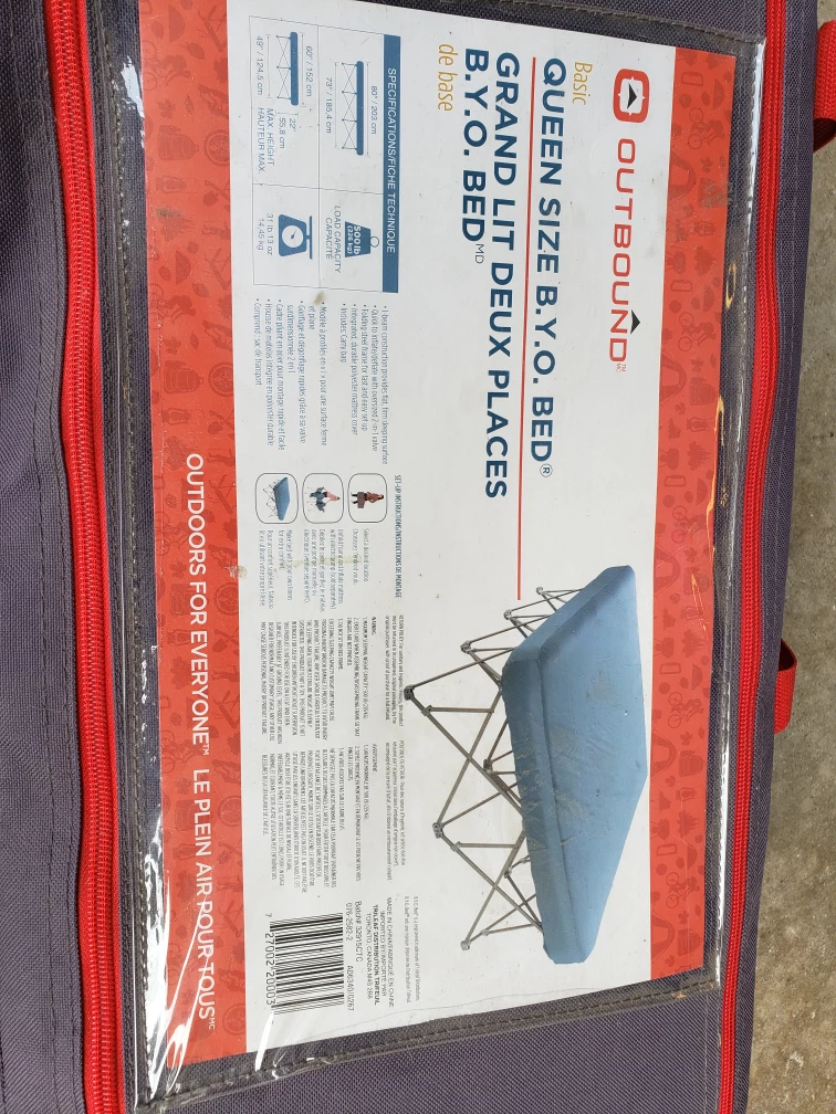 Outbound Queen Size B.Y.O. Bed