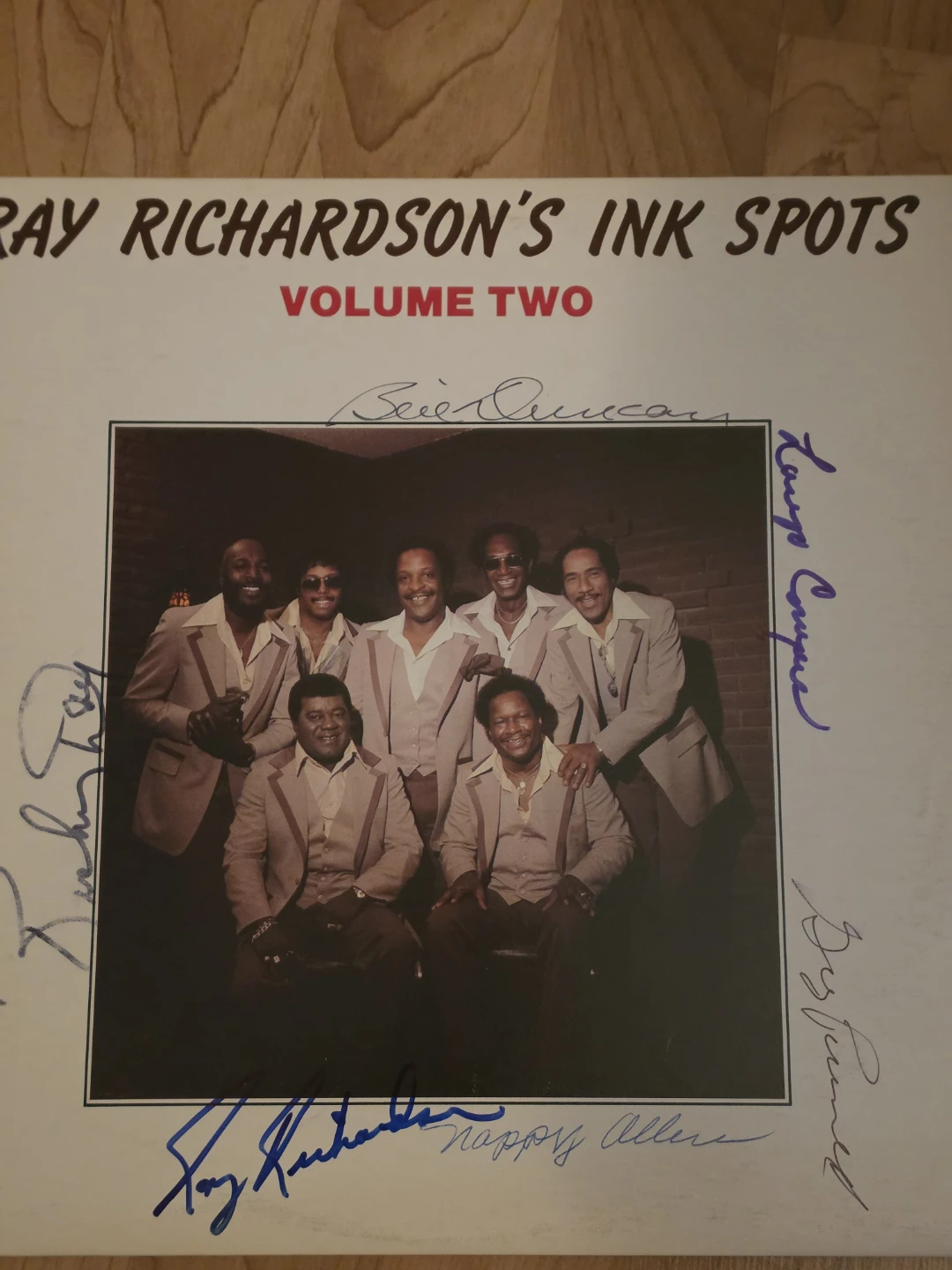 Ray Richardson's Ink Spots Volume Two Vinyl Record - photo 2