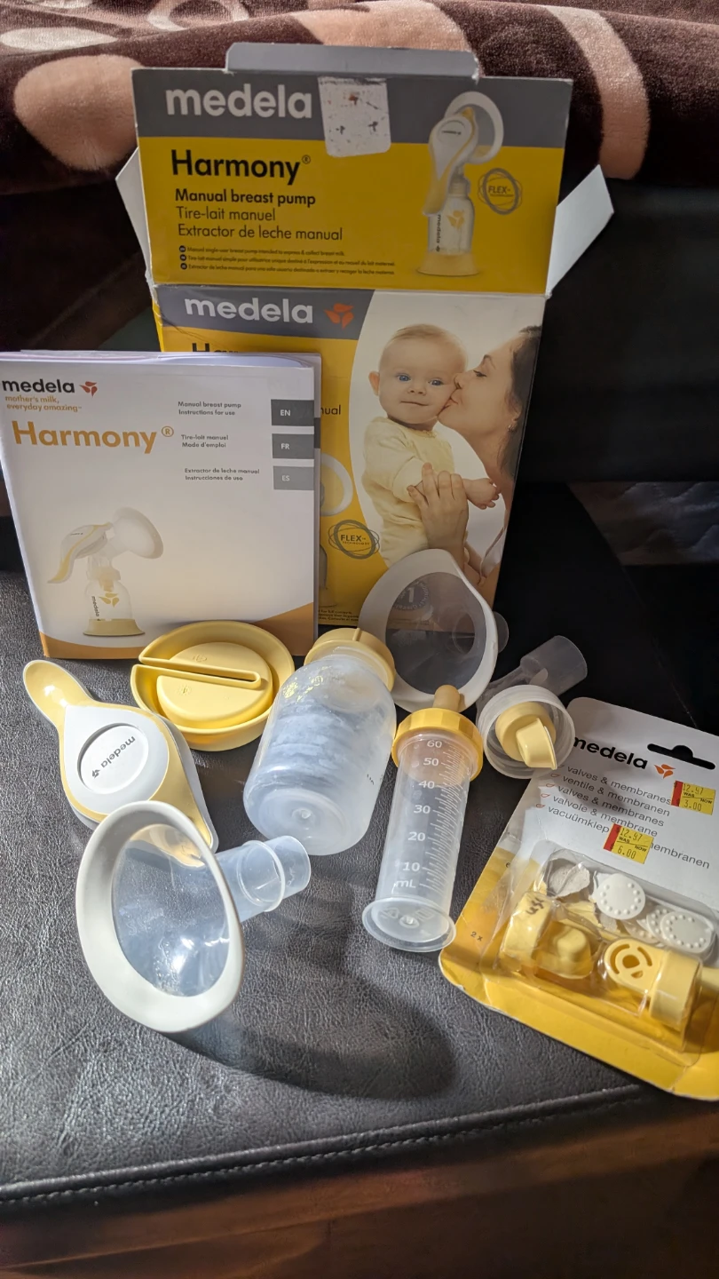 FREE used Medela Harmony Manual breast pump