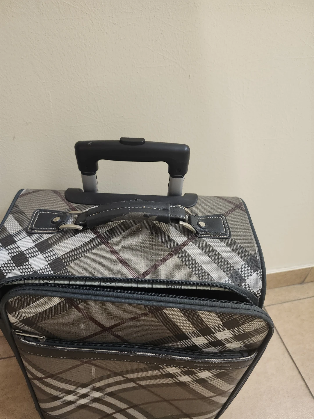 Michiko London Plaid Suitcase - photo 3