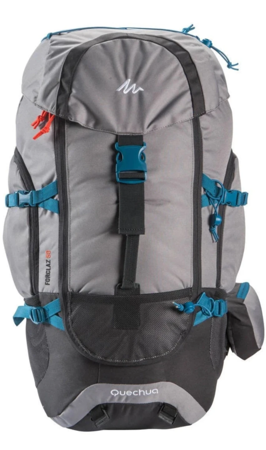 Quechua Hiking Backpack (Rain Cover Included) 50L