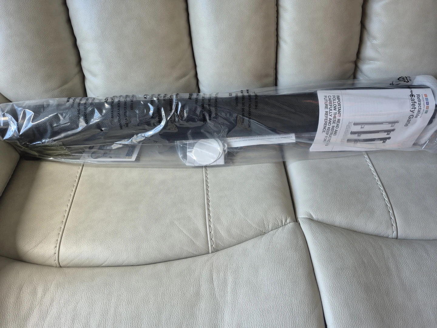 EZIGO 120 Inch Retractable Safety Gate