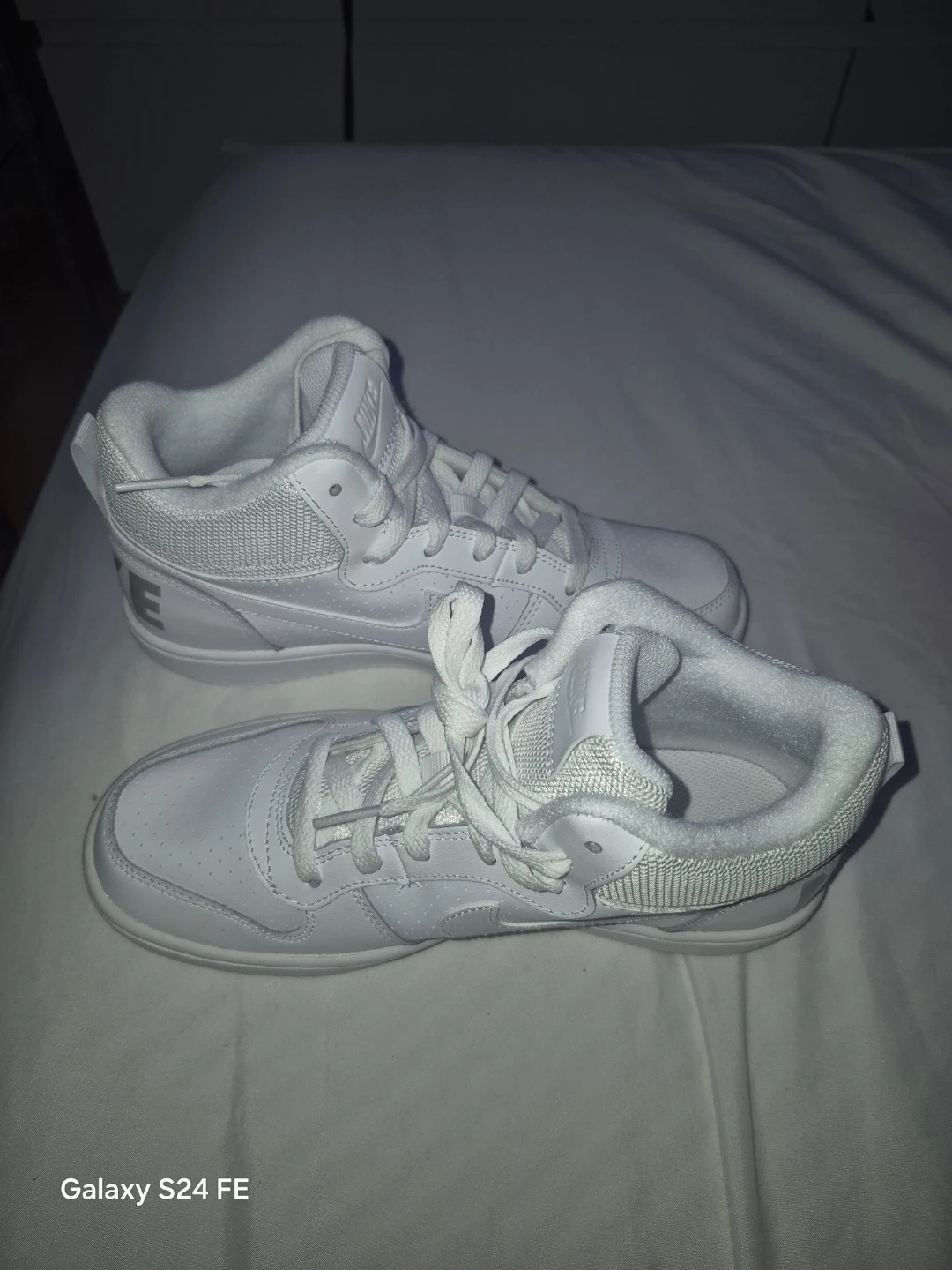 Nike High-Top Sneakers White - photo 3