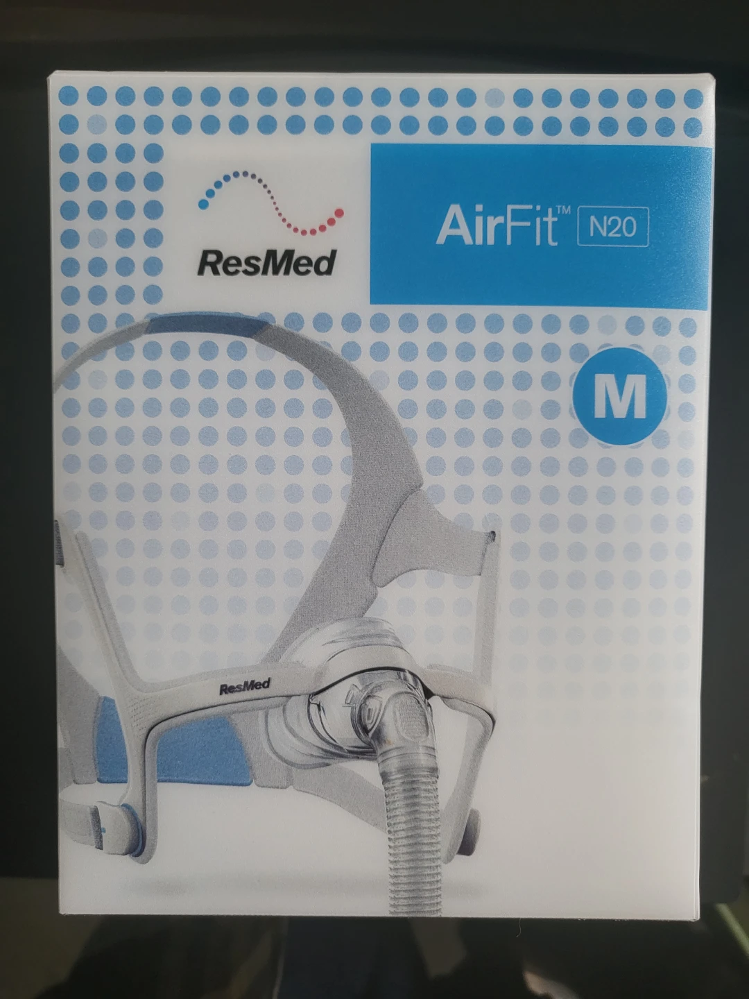 Brand new medium size ResMed AirFit N20 CPAP Nasal Mask - Medium