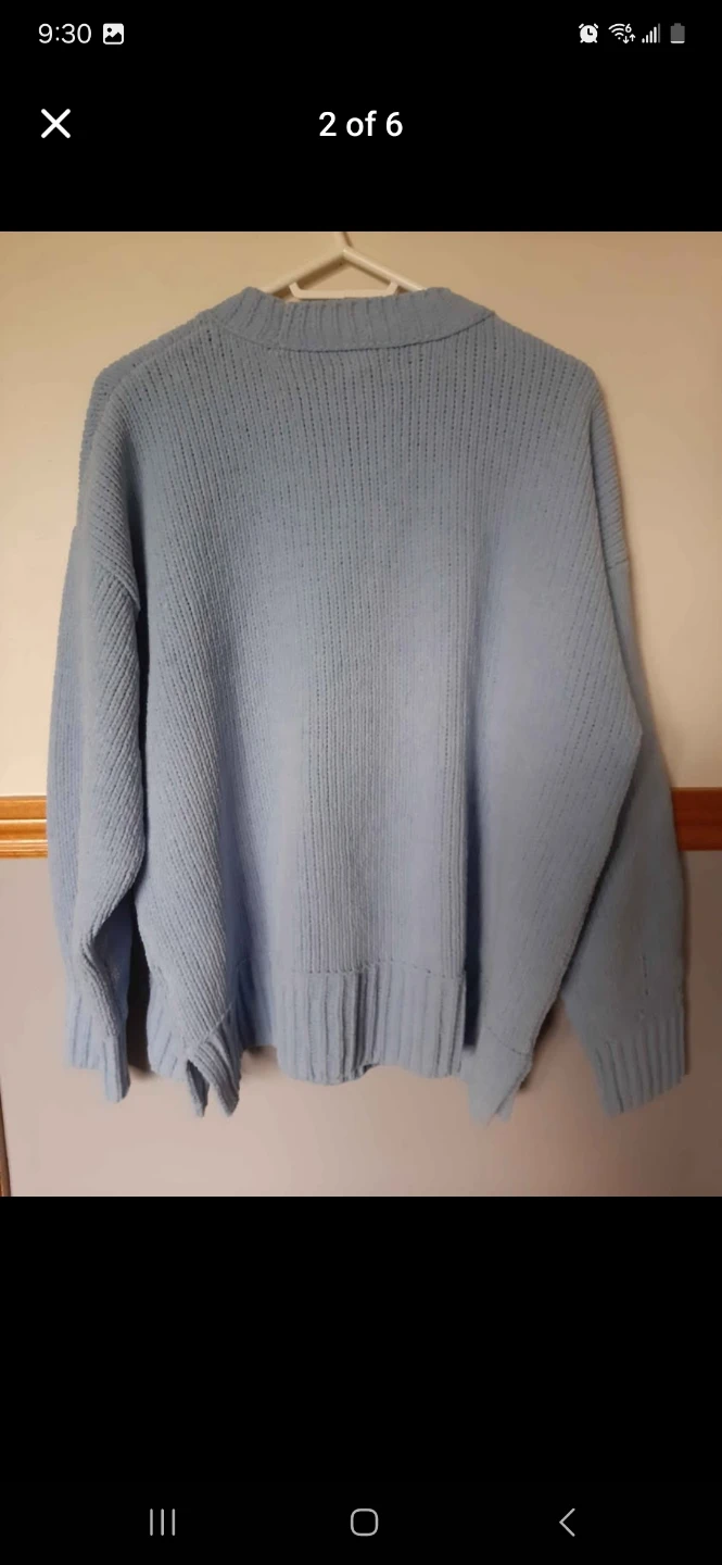 Aerie Blue Knit Sweater - photo 2