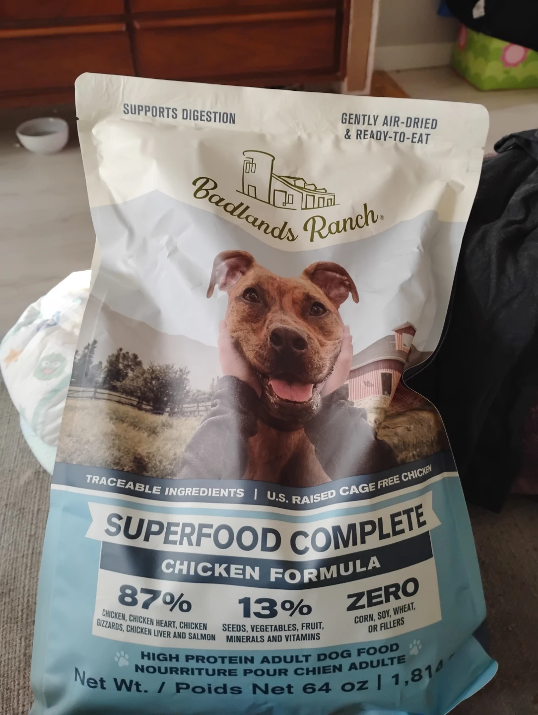 Badlands Ranch Superfood Complete Chicken Dog Food