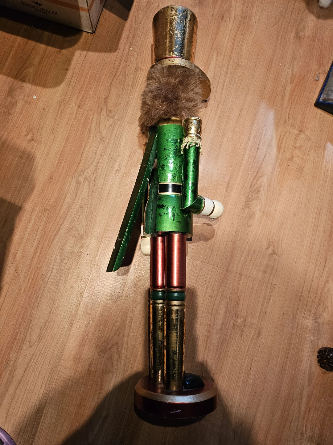 Large Wooden Nutcracker Soldier - photo 3