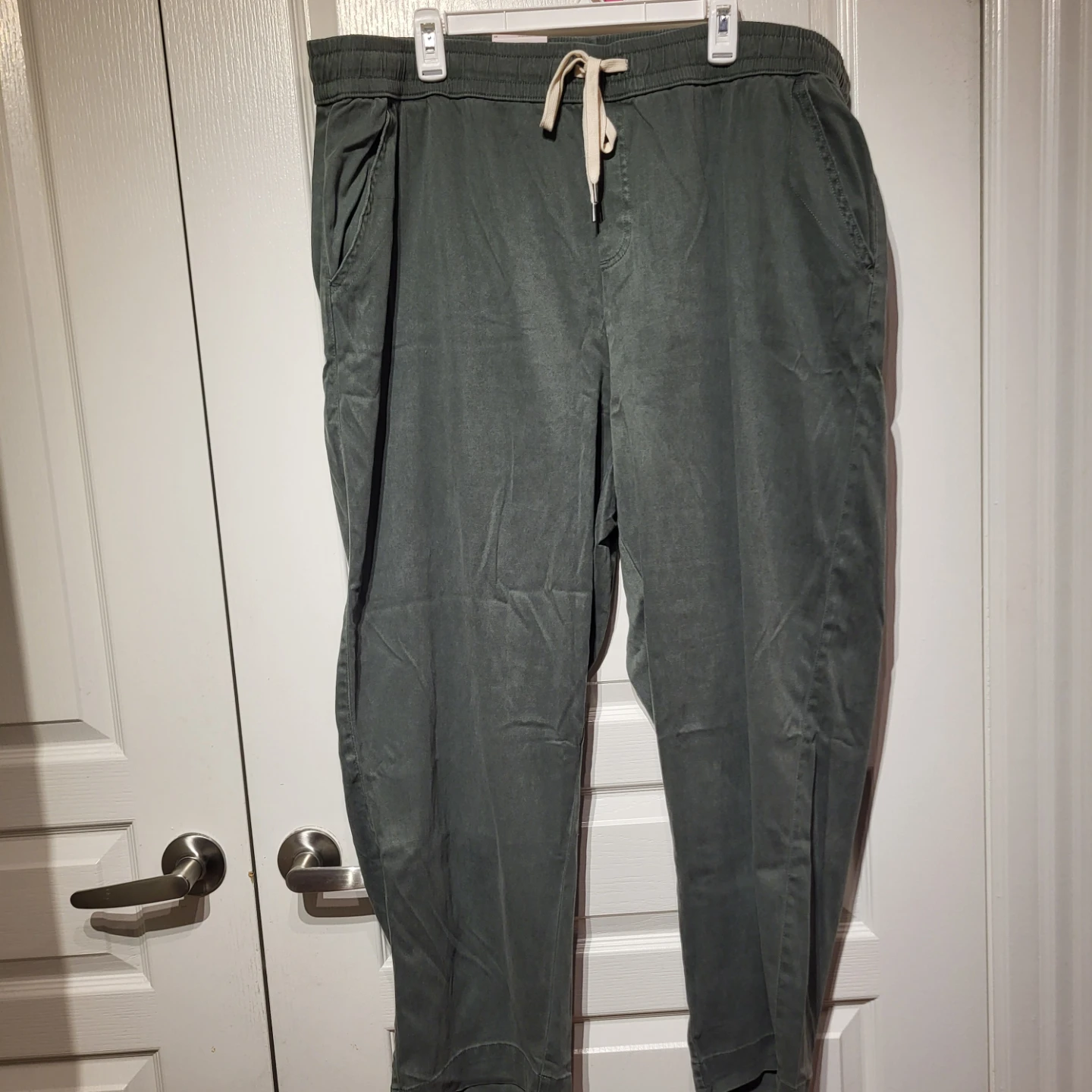 Lane Bryant Olive Green Mid-Rise Pants