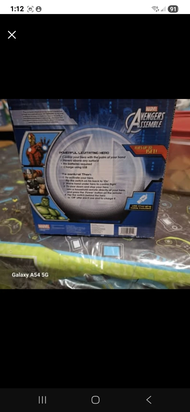 Marvel Avengers Assemble Thor Levitating Hero - photo 3