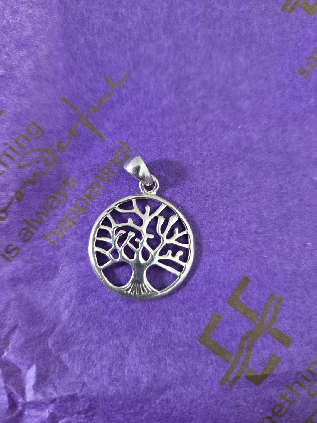 Sterling Silver Tree of Life Pendant