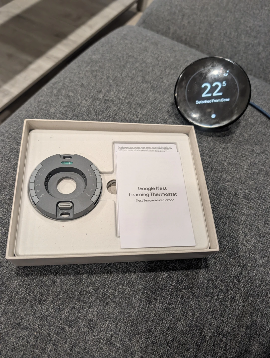 Google Nest Learning Thermostat (4th Gen) - photo 3