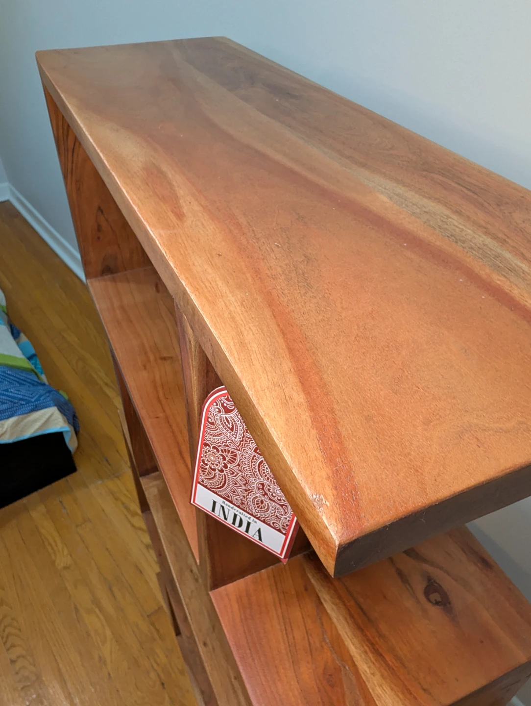 (NEW) Handcrafted Solid Wood S-Shelf Modern - photo 5