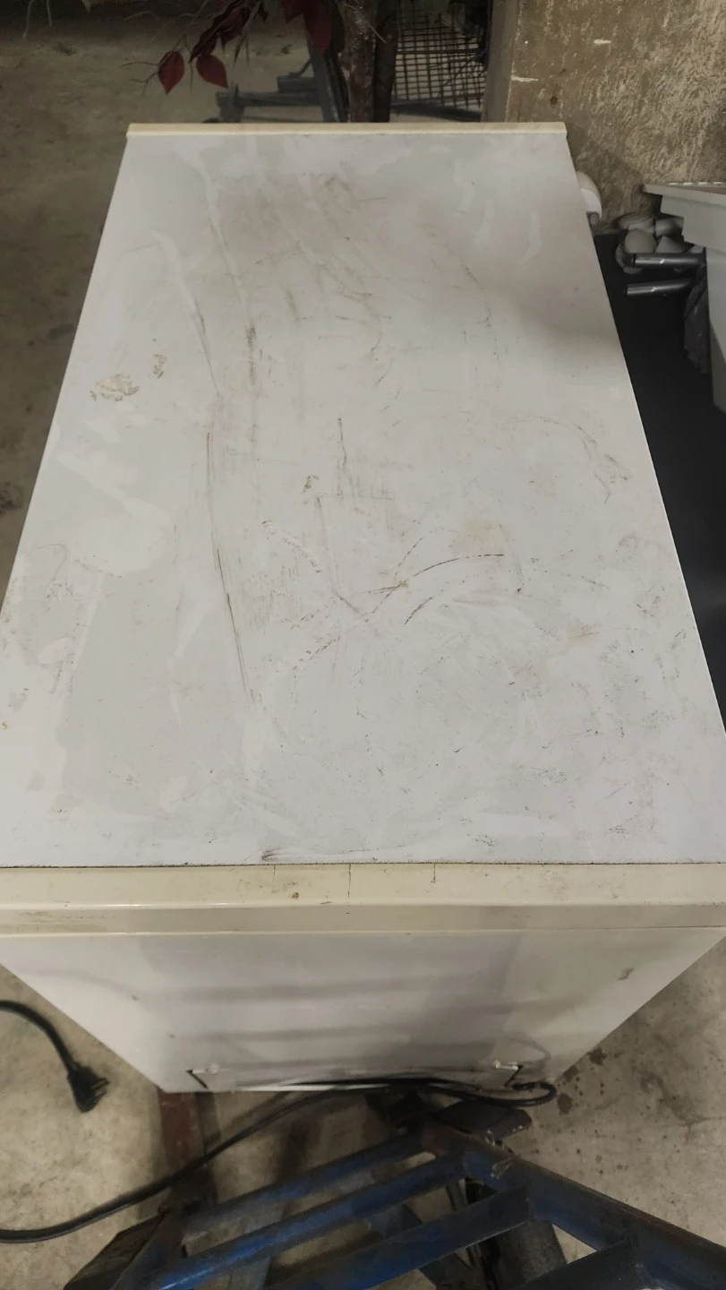 White Chest Freezer