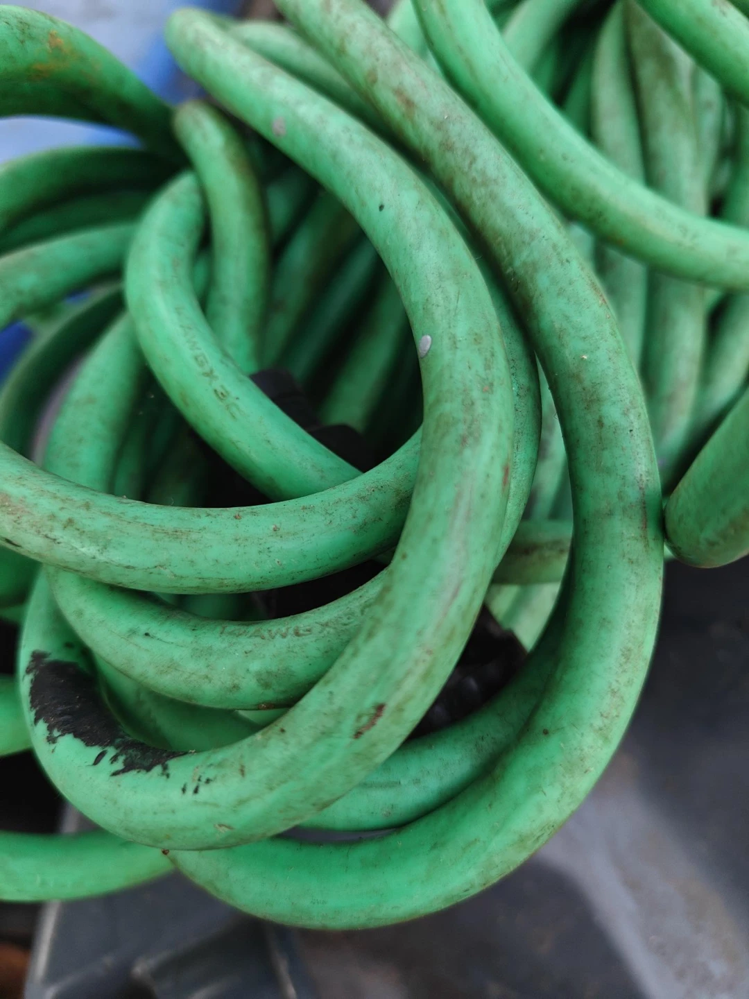 Green Extension Cord 14AWG - photo 2