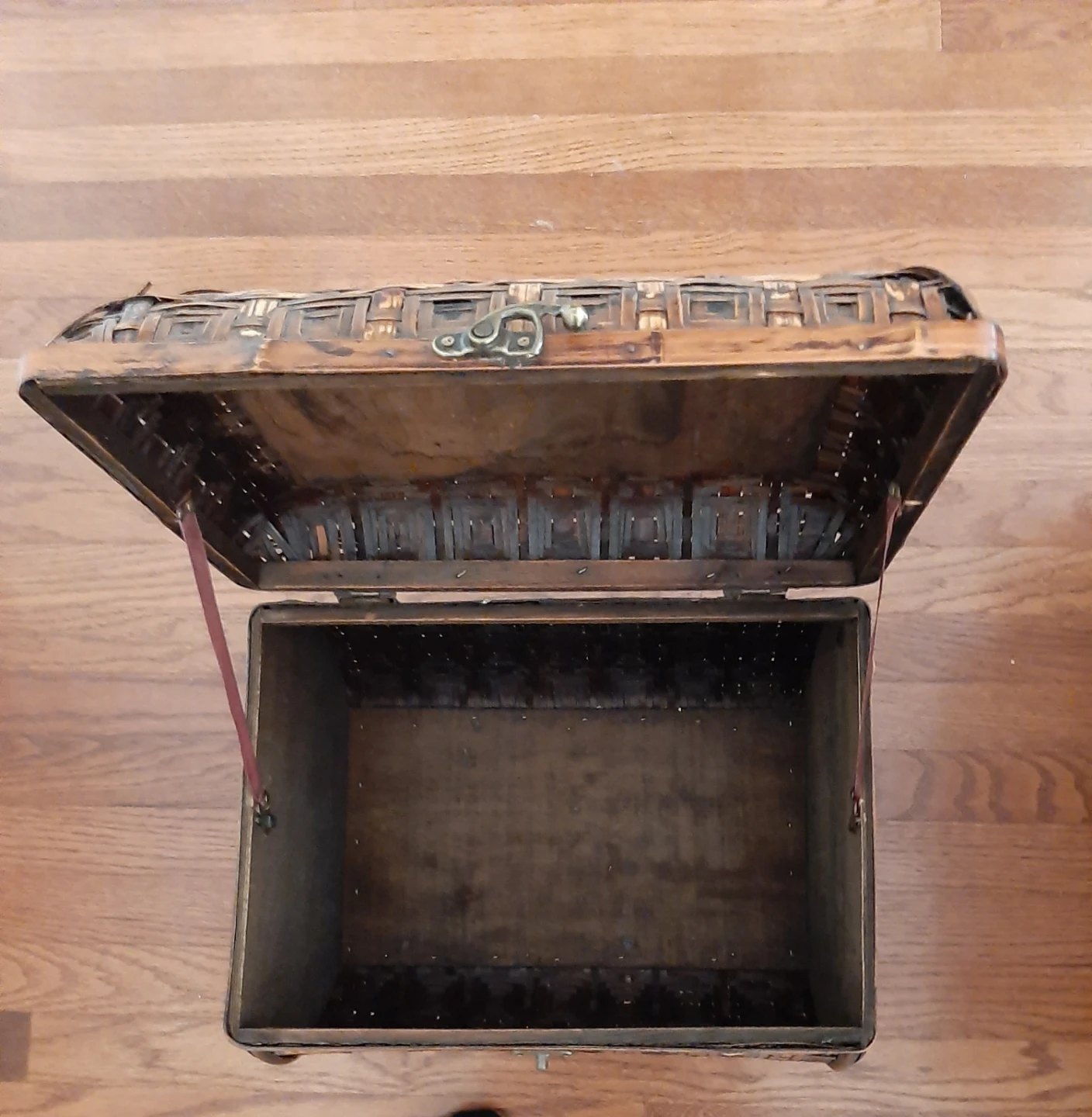 Woven Bamboo Storage Chest - photo 2