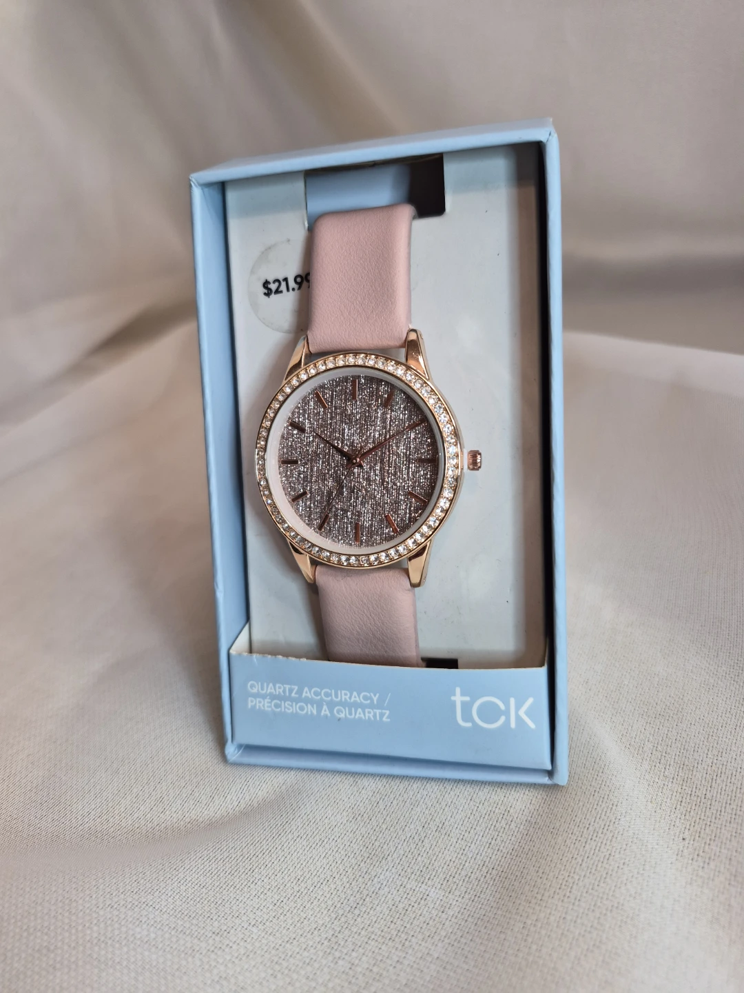 Brand New in Box with Tags tck Quartz Accuracy Ladies Watch