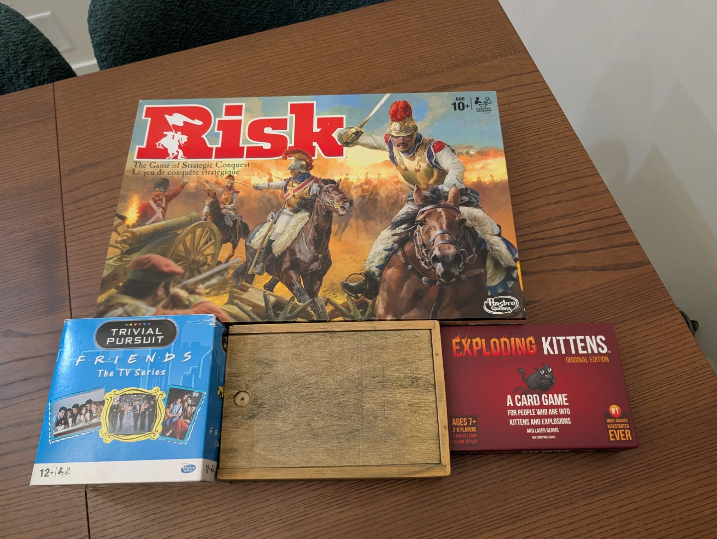 Board Games: Risk, Friends Trivia, and More
