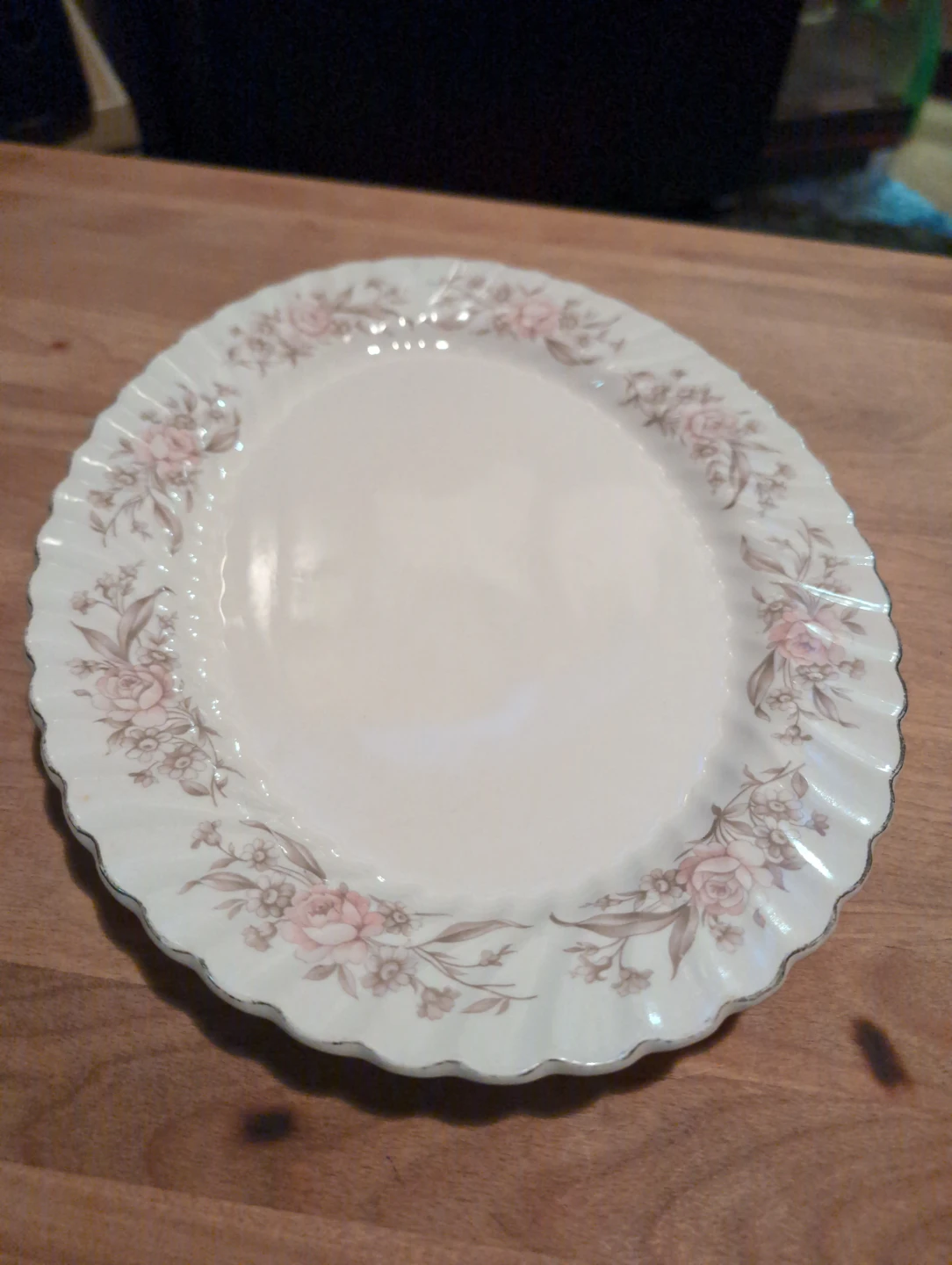 Johnson Brothers Snowhite Regency Oval Platter