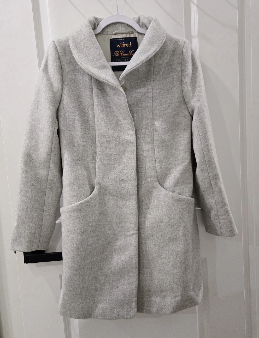 Aritzia The Cocoon Jacket light Grey XS