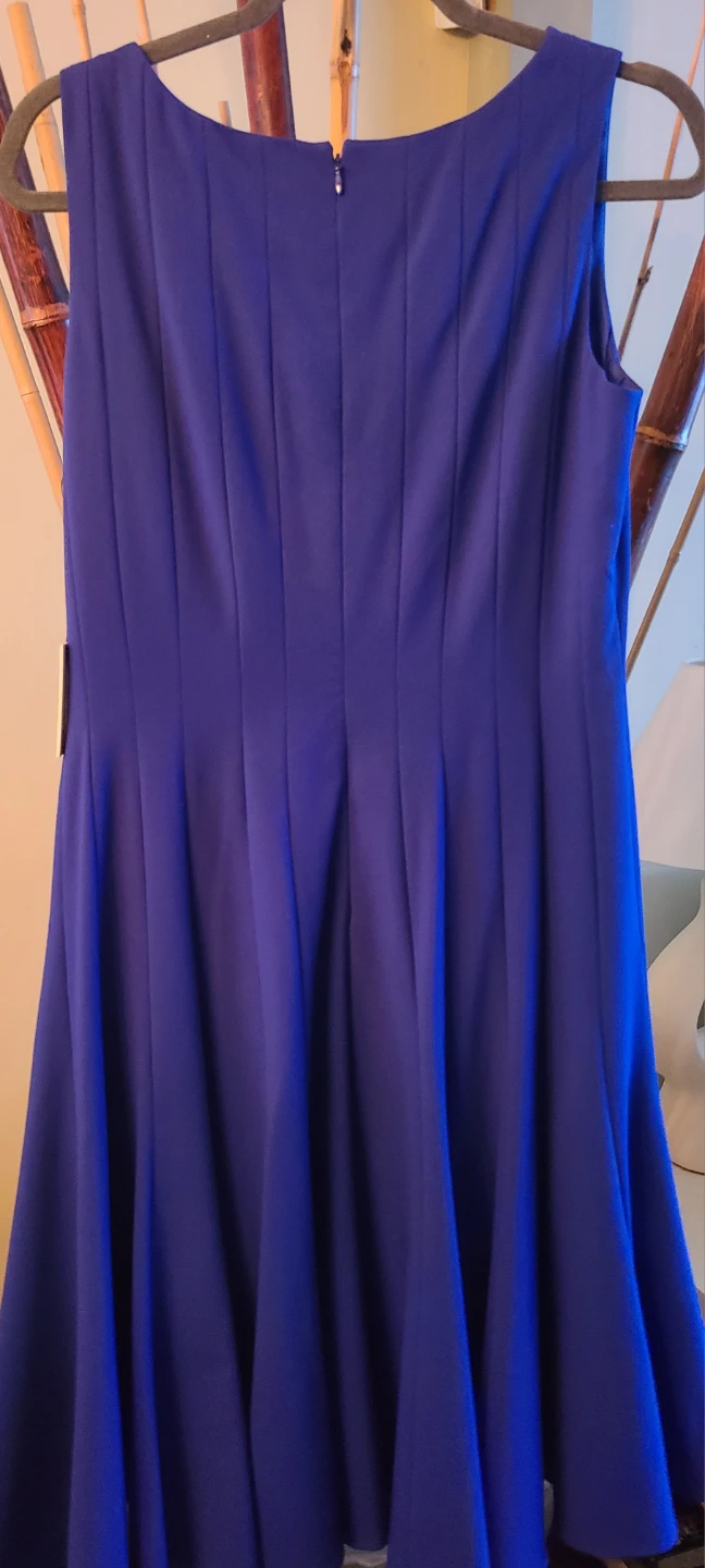 Calvin Klein Blue Sleeveless Dress - photo 3