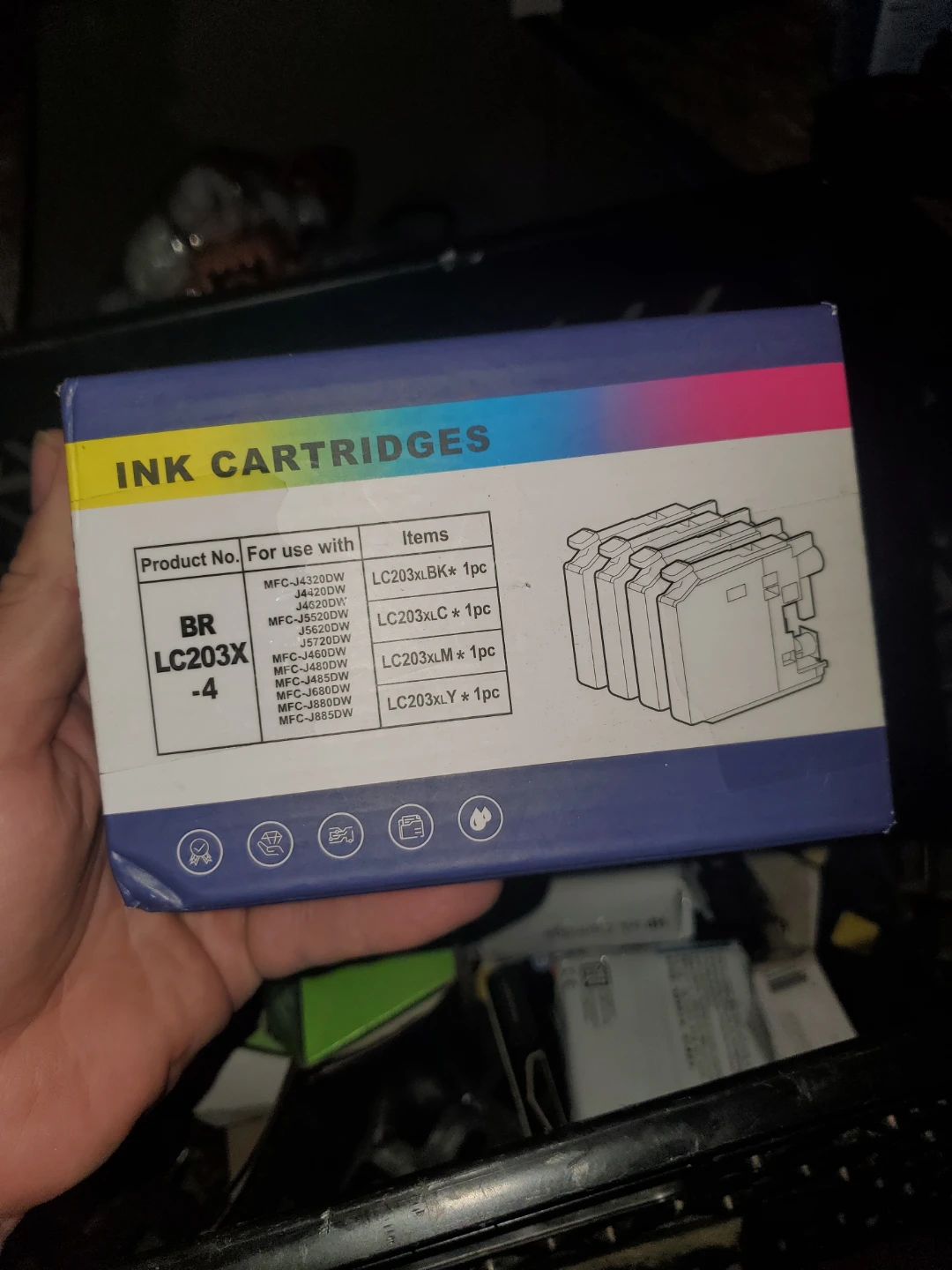 Brother LC203XL Ink Cartridge Set