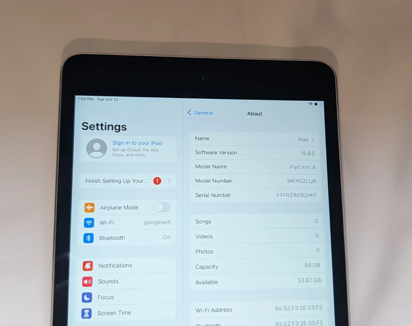 NICE APPLE iPad MINI 4 64GB LOW PRICE - photo 2