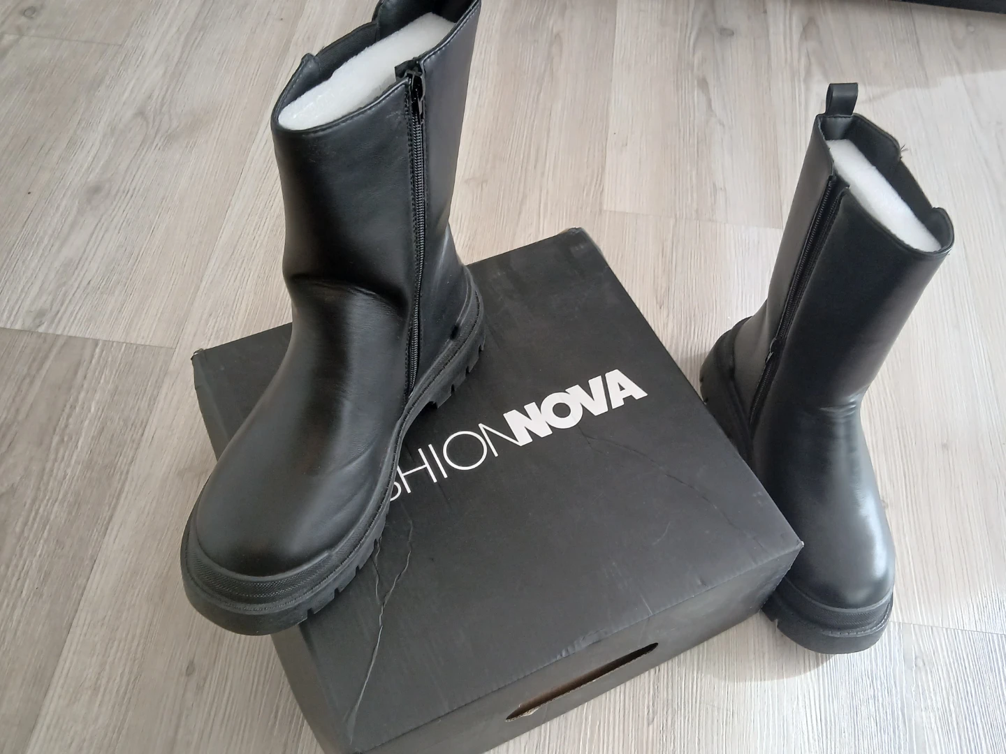 Fashion Nova Black Boots - photo 2