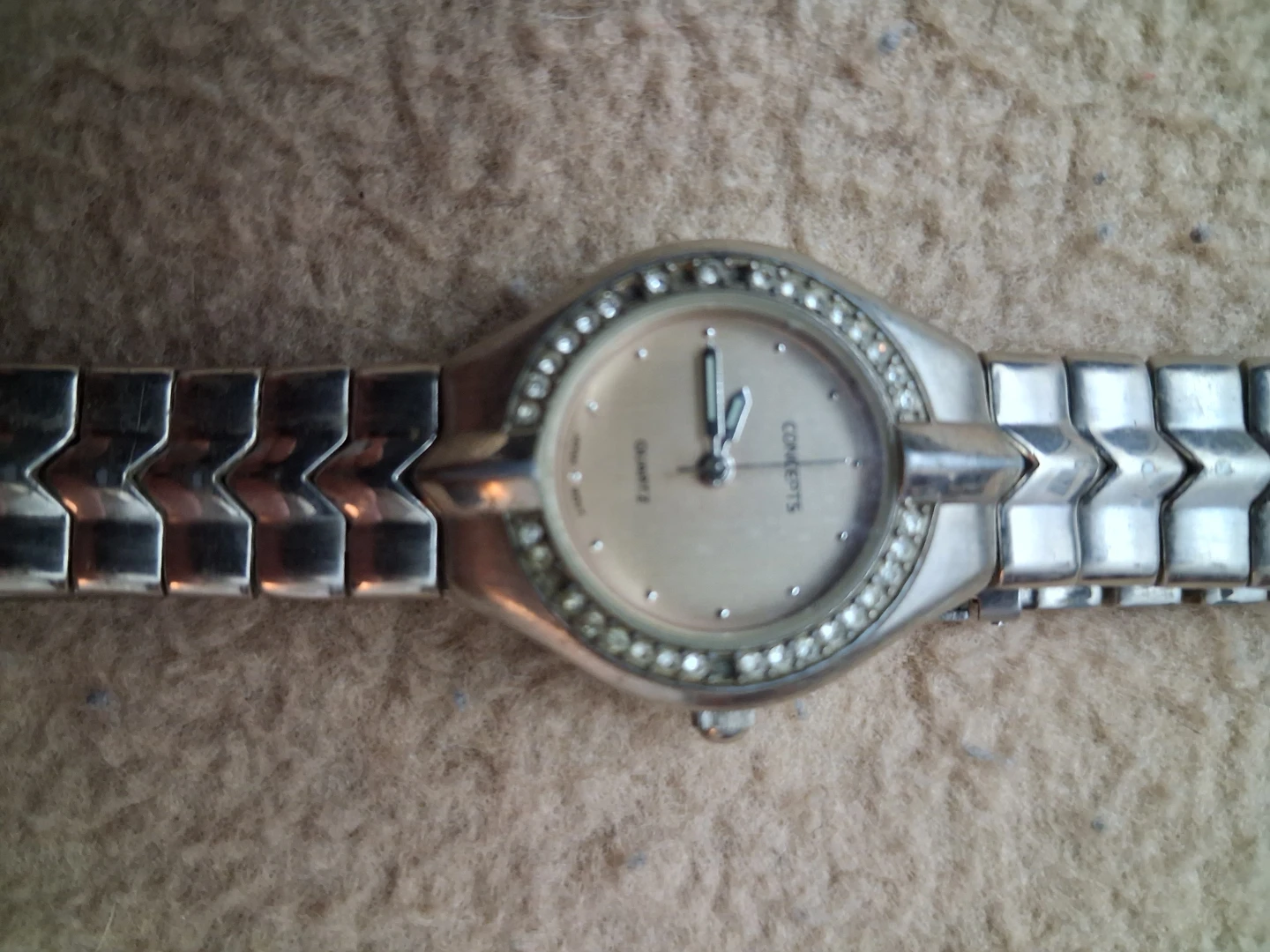 Concepts Silver-Tone Quartz Watch
