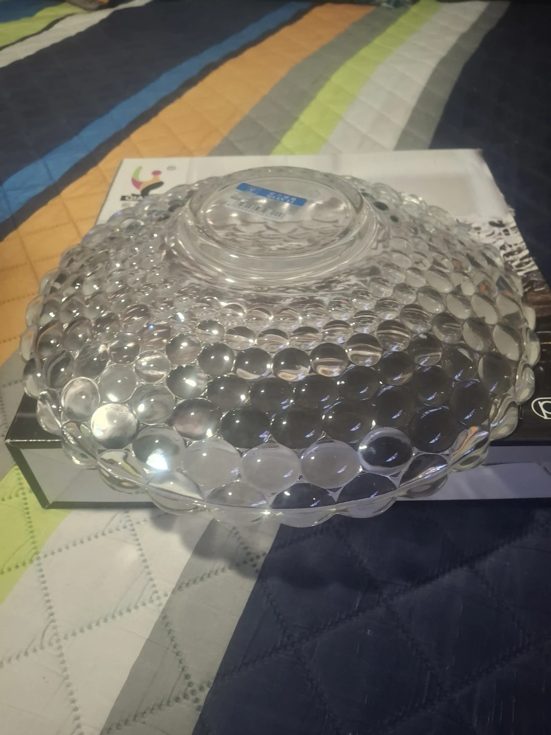 PC Glassware Dot Pattern Bowl - photo 3