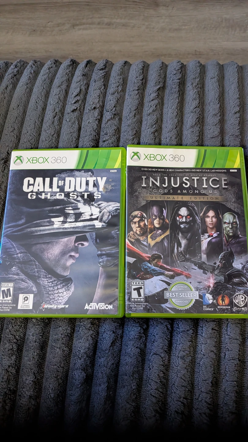 Xbox 360 Games: Call of Duty Ghosts and Injustice