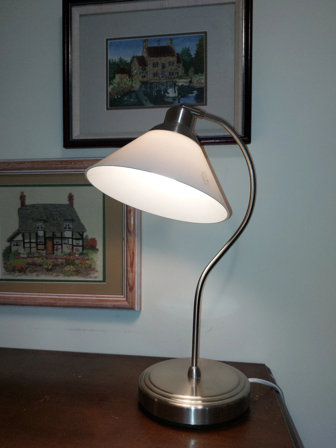 Ikea Brushed Nickel Table Lamp - photo 4