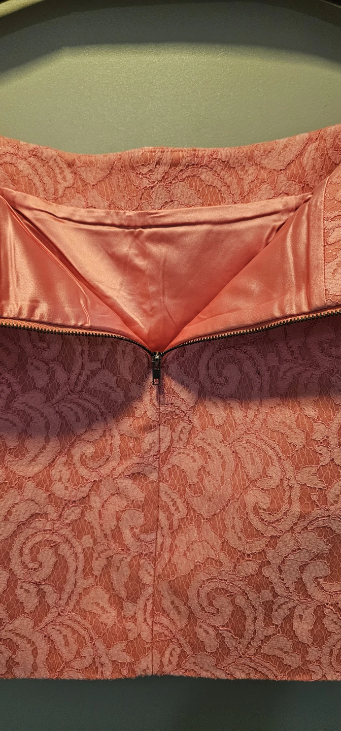Custommade Coral Lace Mini Skirt - photo 4