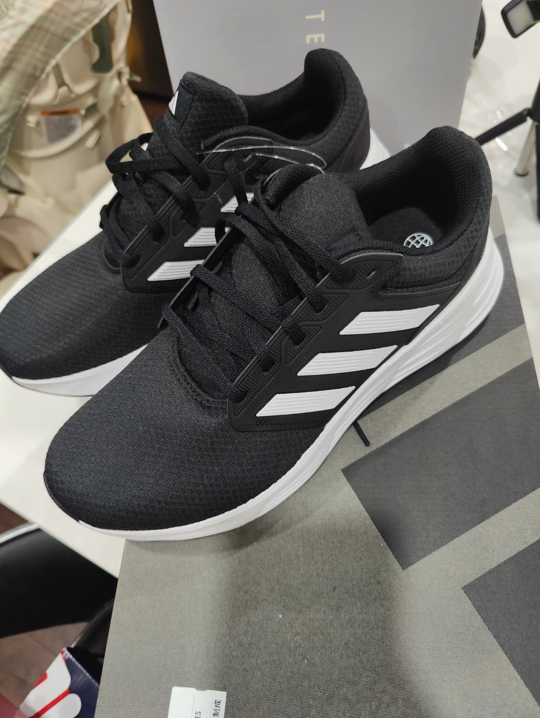 Adidas Cloudfoam Running Shoes Black - photo 2
