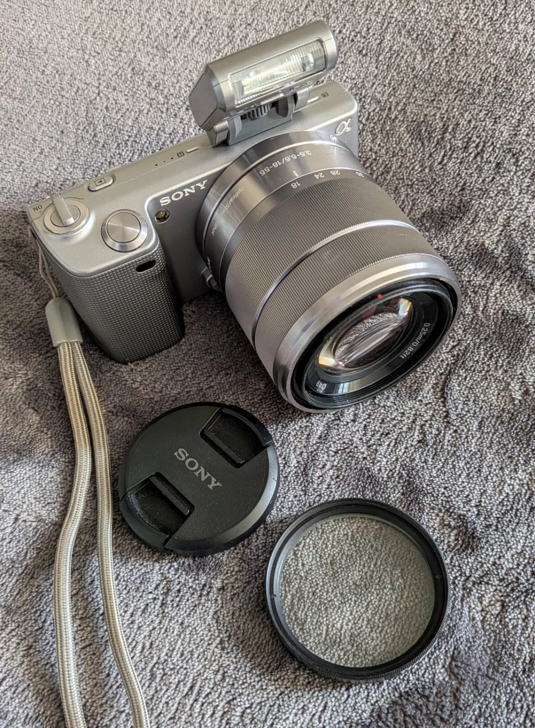Sony NEX-5 Digital Camera with 18-55mm Lens and Accessories - photo 2