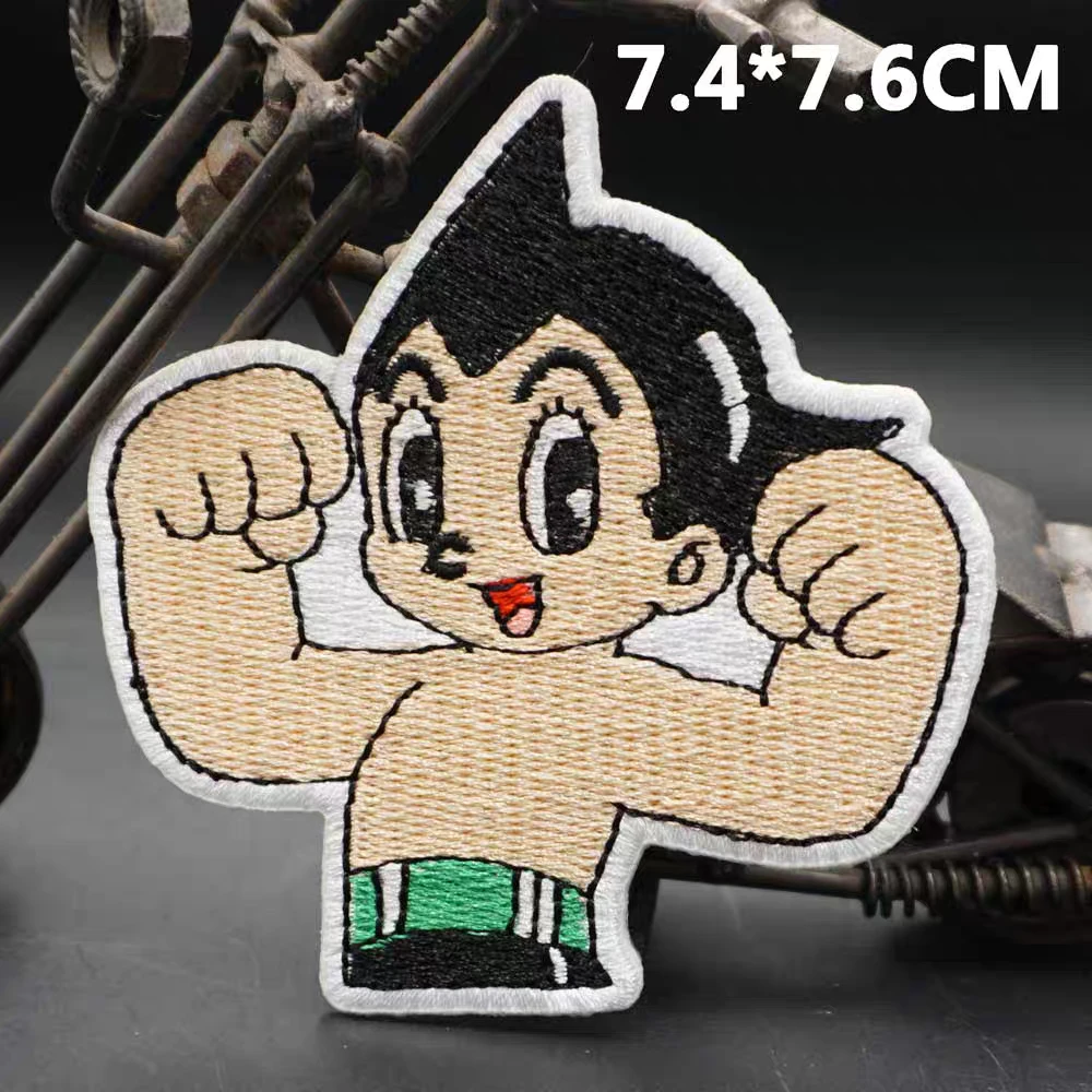 New Astro Boy Embroidered Iron-On Patches - photo 2