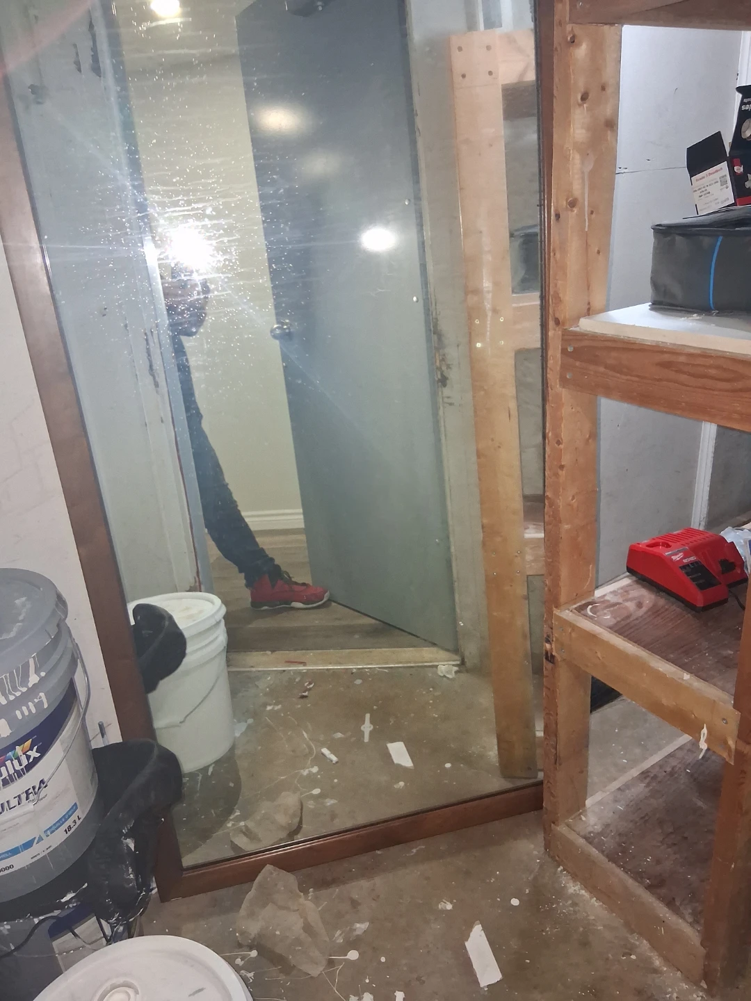 Full-Length Wooden Framed Mirror - photo 2