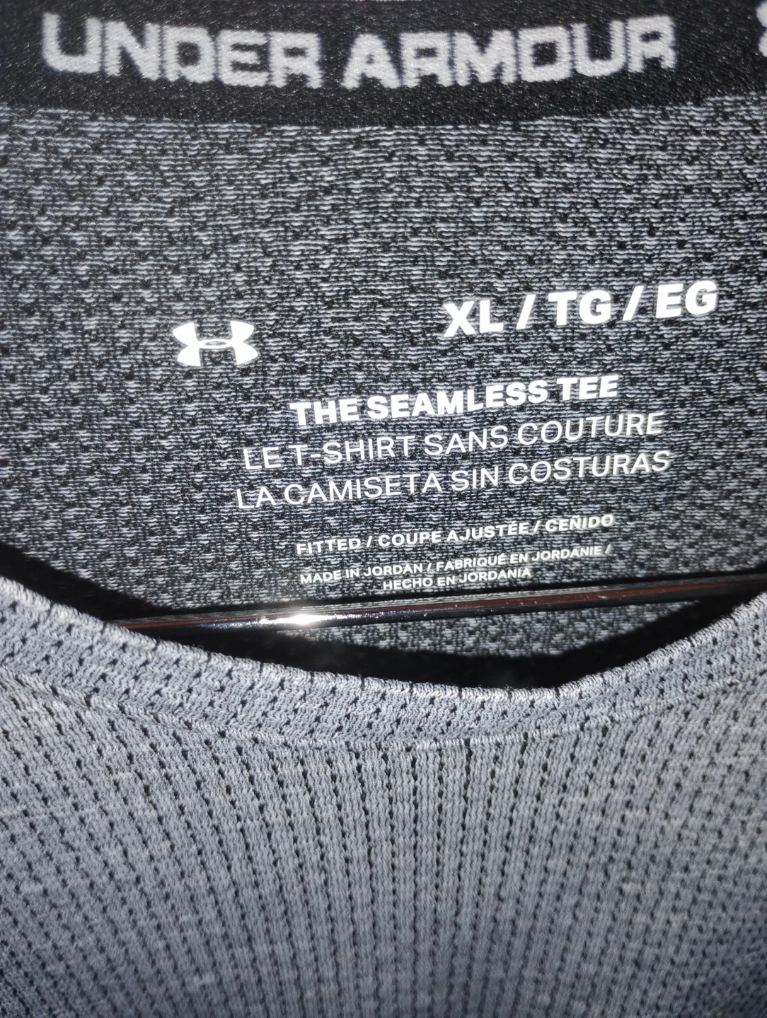 Under Armour The Seamless Tee Grey XL - photo 3