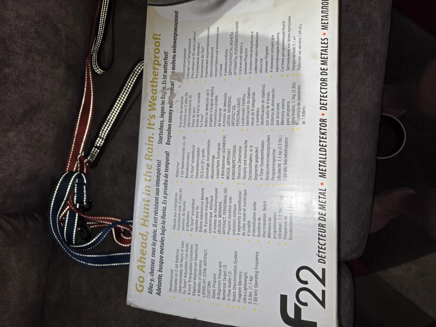 Fisher F22 Metal Detector - photo 2