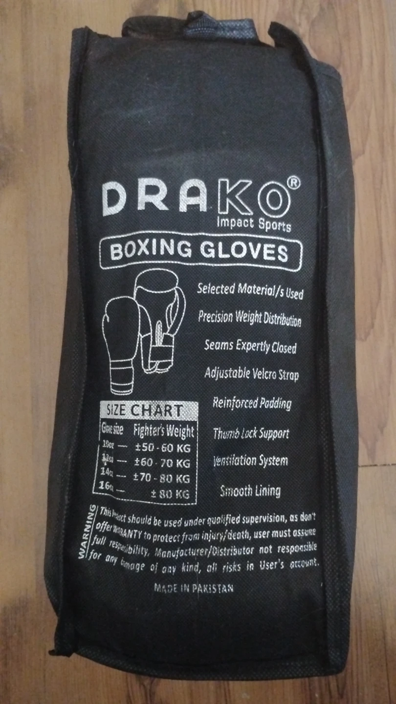 NEW:  Drako F1 Alpha Sparring Boxing Gloves 16oz  $75 OBO - photo 2