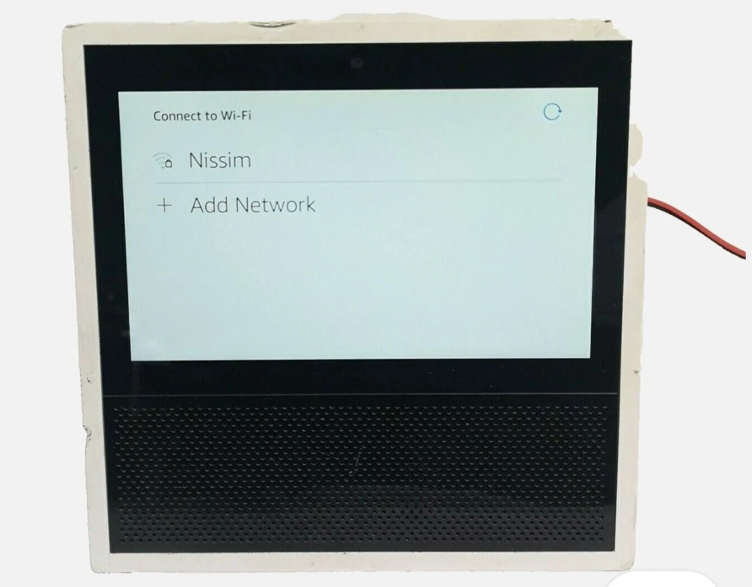 Amazon Echo Show (1st Generation) smart display in white.