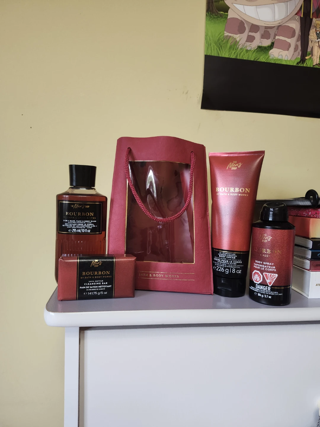 Bourbon Men's BBW Gift Bag Set