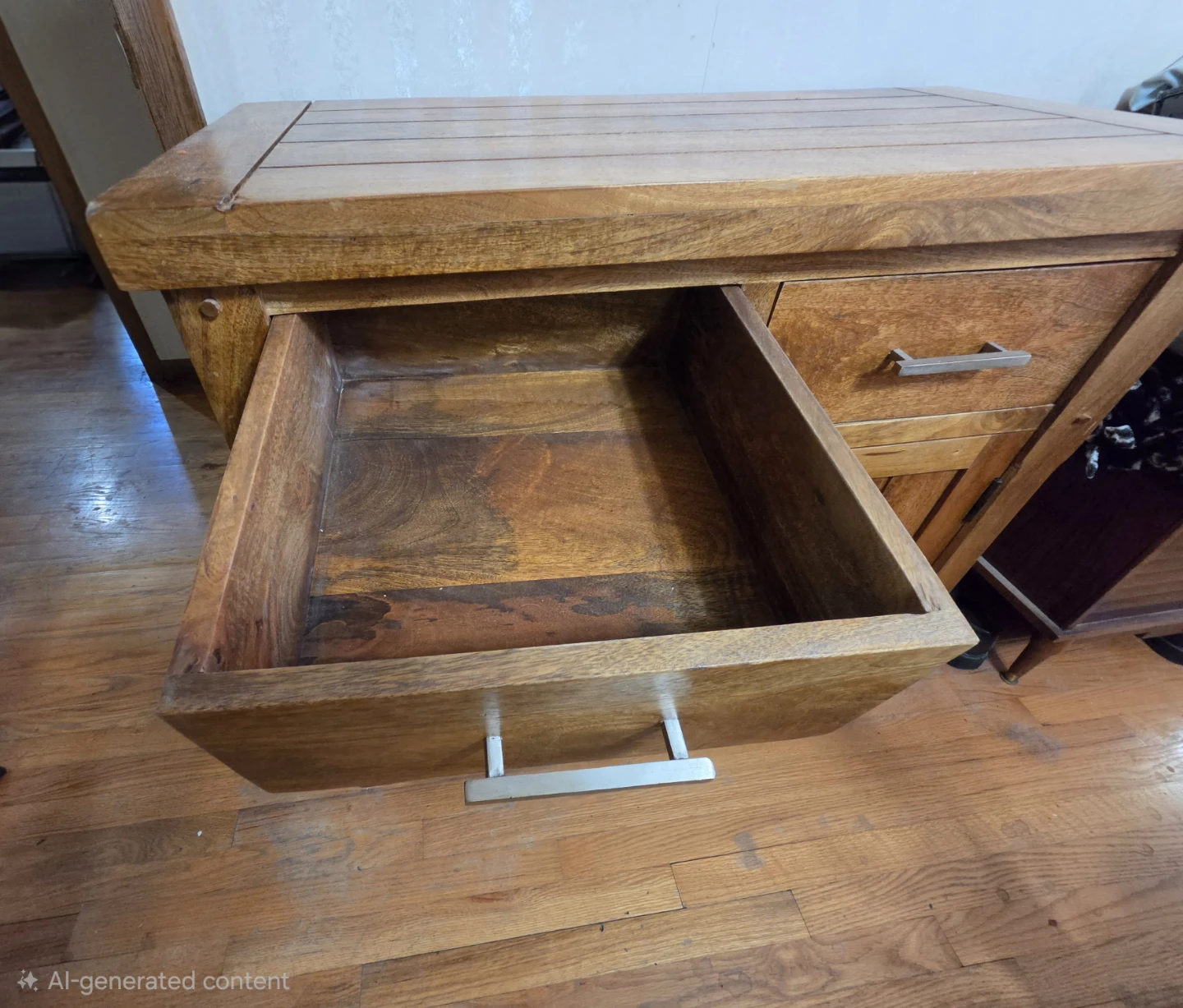 Wood Cabinet Sideboard Buffet - photo 4