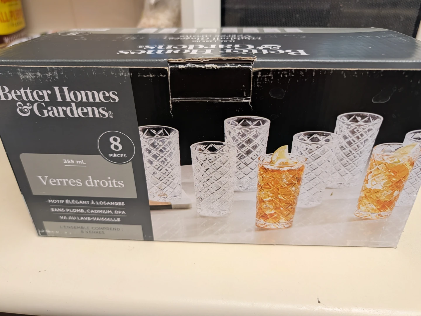 Better Homes & Gardens 6-Piece Highball Glasses Set