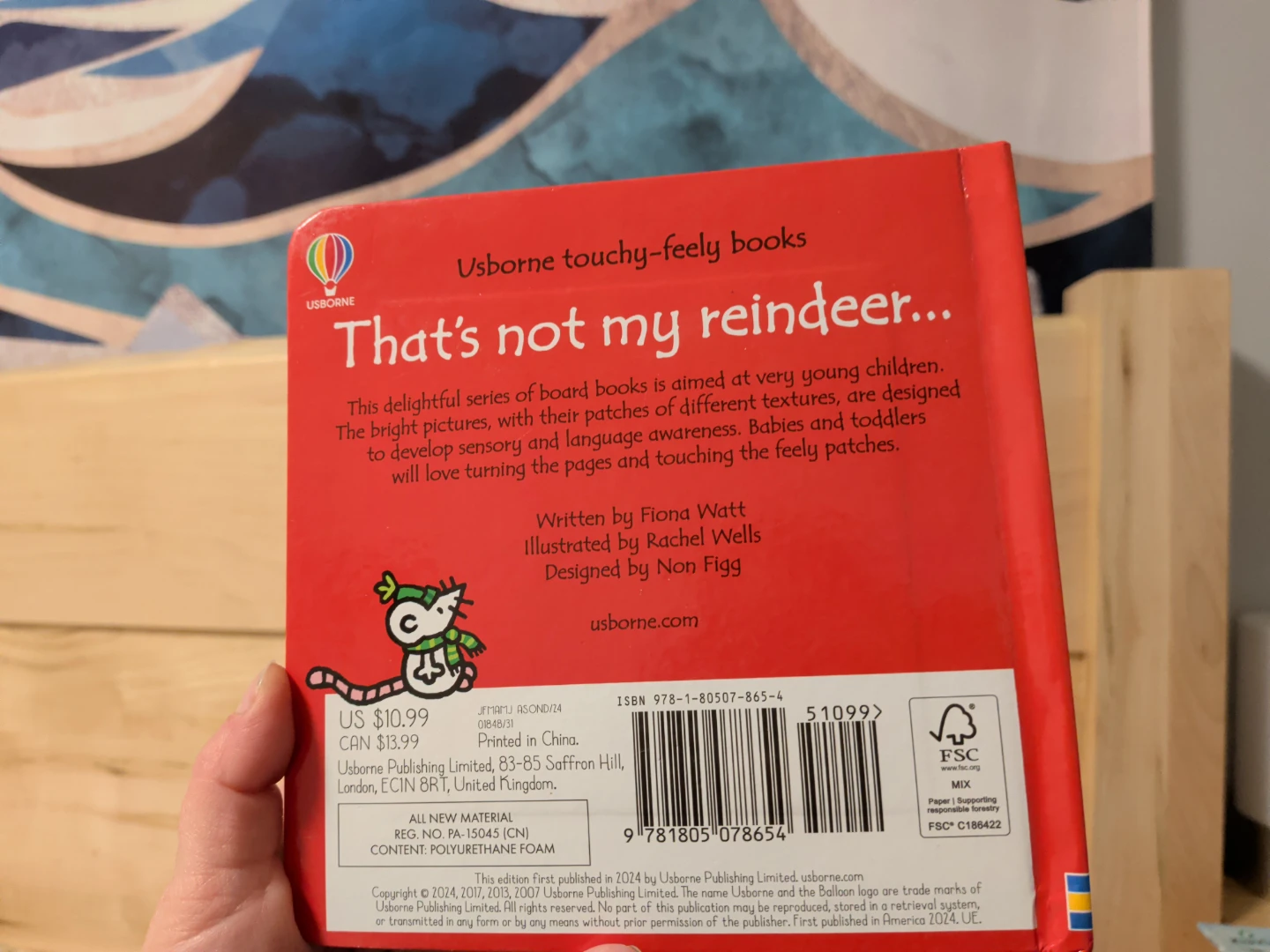 Usborne That's Not My Reindeer Board Book - photo 3