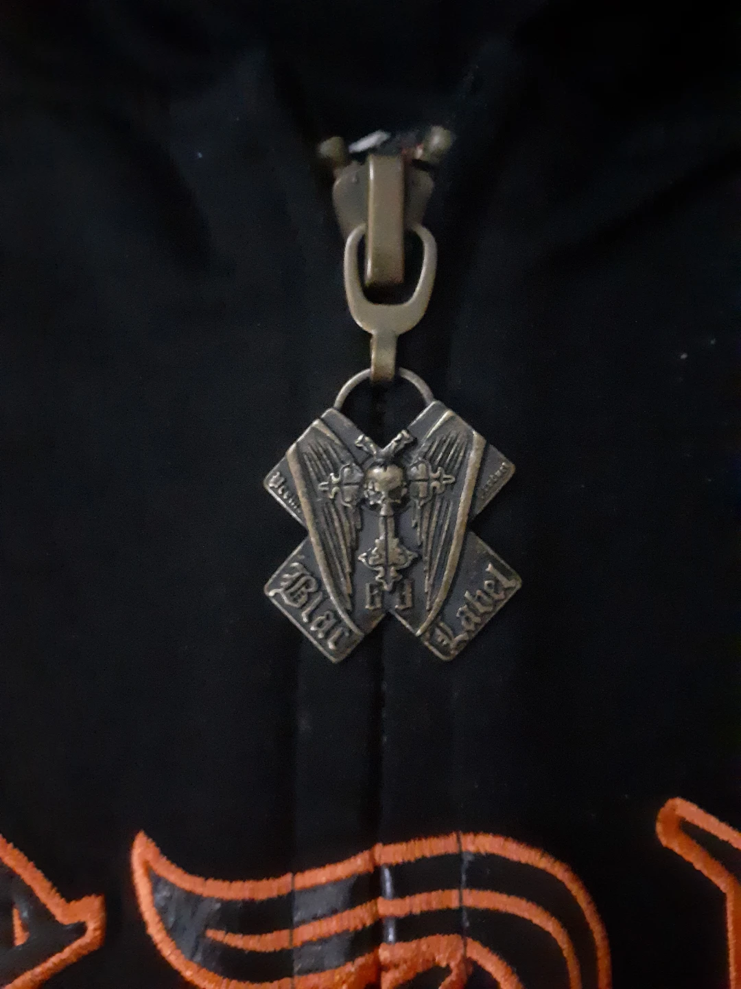Black Label Soldier Full Zip Hoodie VINTAGE Y2K - photo 4